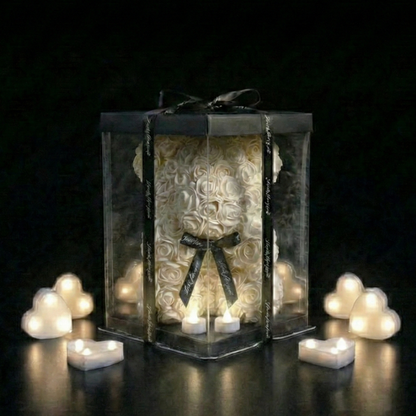 Oso de Rosas Suaves Eloriva™