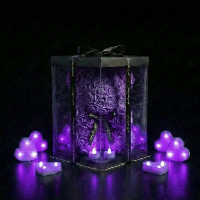 Oso de Rosas Suaves Eloriva™