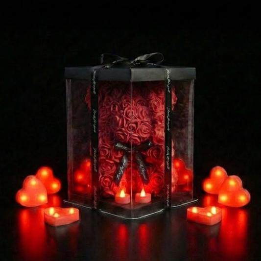 Oso de Rosas Suaves Eloriva™